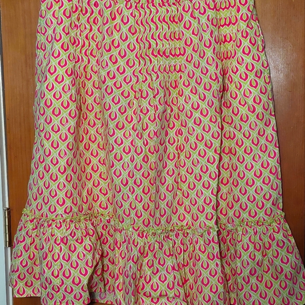 Lilly Pulitzer midi skirt Sz L